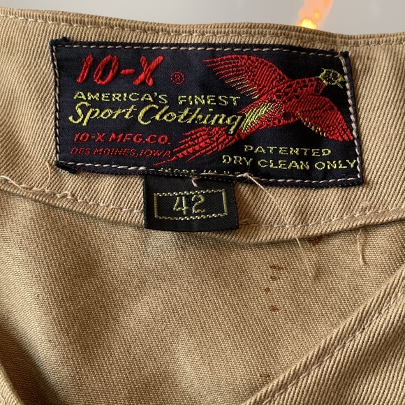 10-X America’s Finest Sport Clothing rare vintage jacket - size 42 - Picture 4 of 9